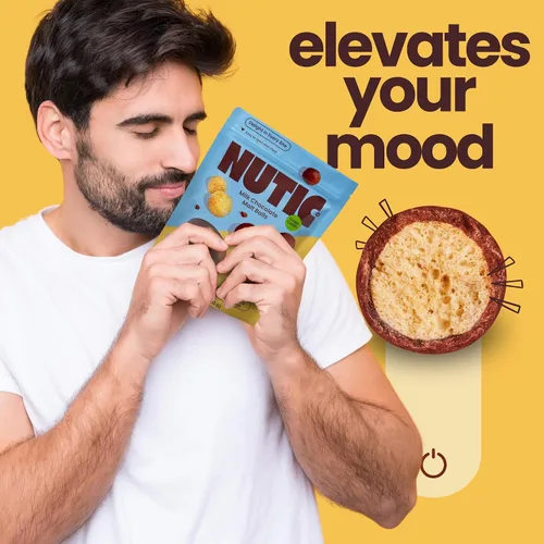 Vista 4 de Nutic Bolas de leche malteadas cubiertas de chocolate con leche gourmet – 1 libra de caramelo a granel para Navidad, vacaciones y noches de cine