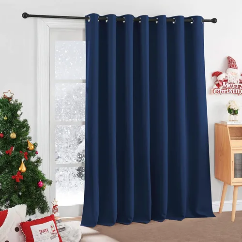 Vista 71 de RYB HOME Cortinas portátiles para puerta con privacidad, cortinas opacas y aislantes térmicas para dormitorio, armario, sala de estar, comedor, Beige