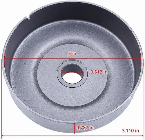 Vista 7 de Kit de engranaje helicoidal de bomba de aceite de piñón de tambor de embrague de 3/8 "apto para motosierras Stihl MS311 MS391, tambor de embrague