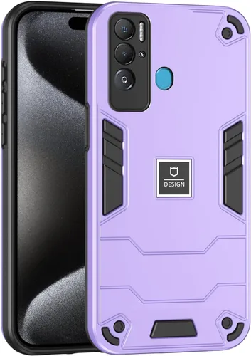 Vista 198 de Funda compatible con Redmi A1, compatible con Redmi A2 2 en 1 [PC dura + TPU], funda de teléfono negra