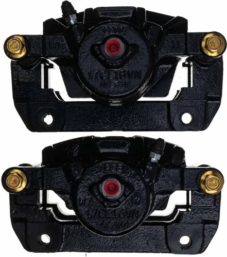 Vista 3 de Power Stop S2584BLK Par de pinzas de alta temperatura con recubrimiento en polvo negro