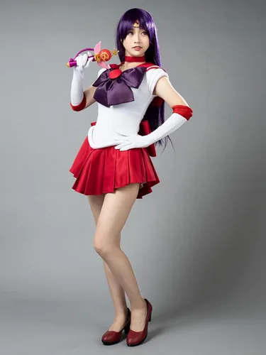 Vista 2 de Cosfun mp000570 - Vestido de cosplay para mujer Hino Rei