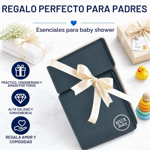 Vista 8 de Cómodo juego de rodilleras y coderas de baño para bebé, almohadilla antideslizante para bañarse, tapete acolchado para bañera, coderas, bolsillos