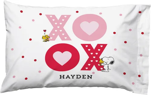 Vista 15 de Funda de almohada personalizada Let’s Make Memories - Funda de almohada personalizada para niños con nombre - Funda para almohada de tamaño estándar