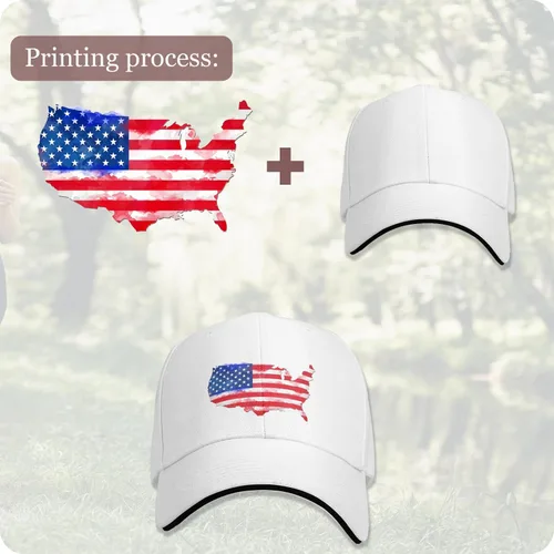 Vista 2 de Sombreros personalizados para hombre, personalizados, añade tus propias fotos, texto, imagen, logotipo, gorra de béisbol, gorra ajustable
