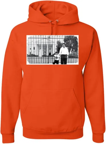 Vista 8 de Pablo Escobar Medellin Cartel Cocaine Cowboys White House Picture Pop Culture Unisex Graphic Sudadera con capucha