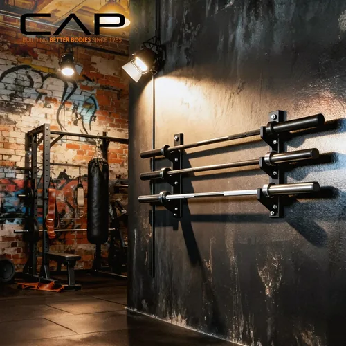 Vista 6 de CAP Barbell Horizontal Bar Wall Rack