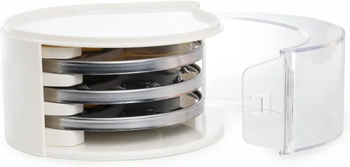 Vista 4 de Soporte de disco de cuchilla de corte para procesadores de alimentos Cuisinart DLC-DH (almacena 3 cuchillas de disco de corte)