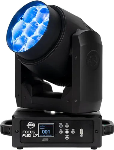 Vista 4 de ADJ Focus Flex L7 - Cabezal móvil LED de 7 x 40 vatios