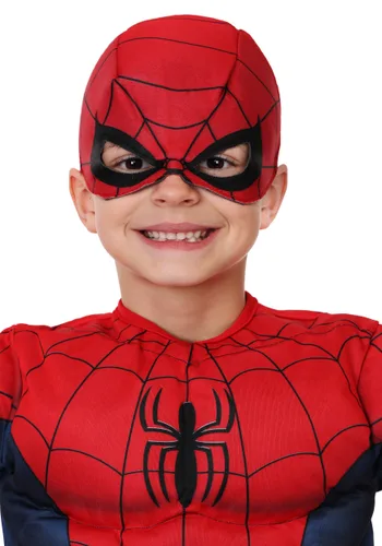 Vista 3 de Disfraz de Spider-Man de Marvel para niños pequeños Multicolor