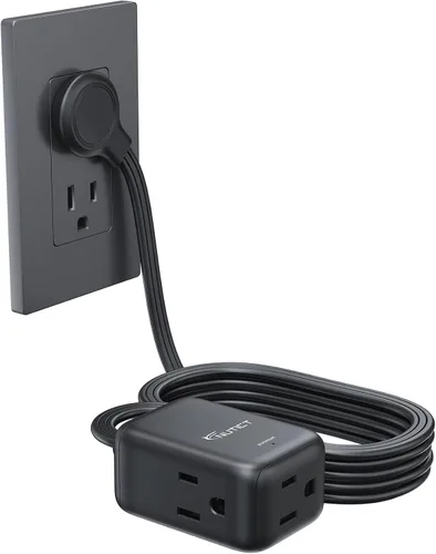 Vista 21 de Cable de extensión corto de 6 pulgadas, extensor de 3 salidas, divisor