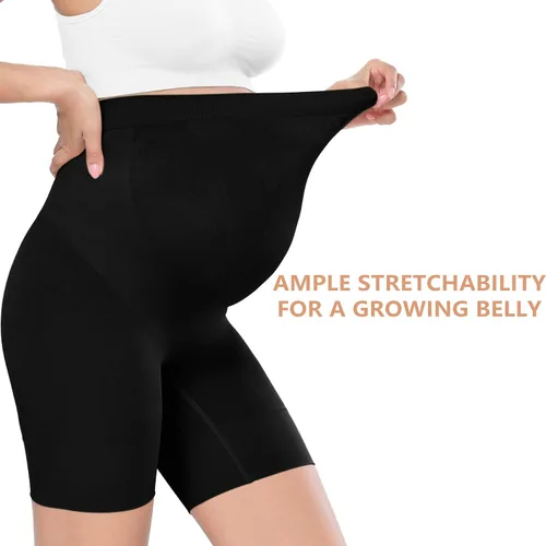 Vista 6 de B Shape Premium Maternity Shapewear with Belly Support Pregnancy Shapewear Shorts for Photoshoot Dress Baby Shower Dress
