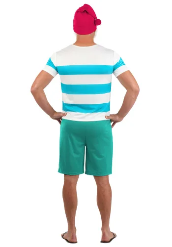 Vista 3 de Disfraz de Hombre Mr. Smee de Disney Multicolor