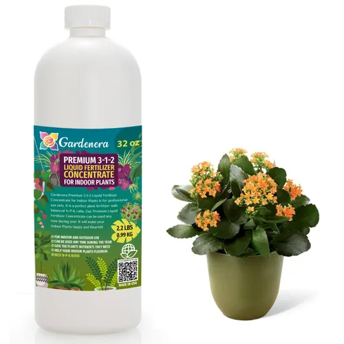 Vista 30 de GARDENERA Fertilizante Líquido Concentrado Multiusos Premium 3-1-2 para Todas las Plantas y Flores de Interior - Promueve el Crecimiento de Biomasa