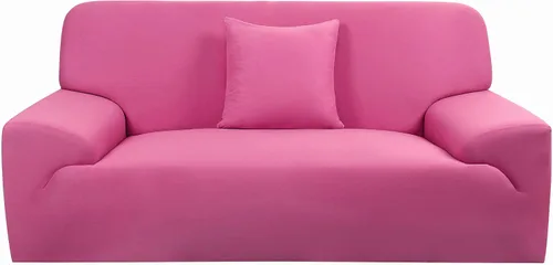 Vista 16 de uxcell Funda elástica para sofá, funda clásica sólida para sofás, sofá biplaza o sillón, muebles universales de poliéster elástico con una funda