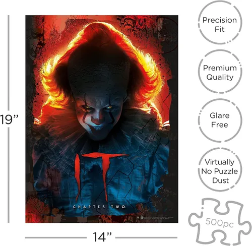 Vista 2 de Aquarius IT Chapter 2 Puzzle (rompecabezas de 500 piezas) – Sin deslumbramiento – Ajuste de precisión – Prácticamente sin polvo de rompecabezas