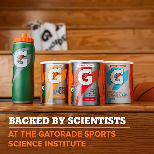 Vista 6 de Gatorade Thirst Quencher Powder - Paquete variado de 4 sabores, bolsas de 21 onzas (paquete de 32)