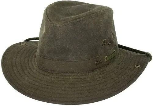 Vista 6 de Outback Trading Company 1497 River Guide UPF 50 - Gorro de algodón impermeable transpirable para exteriores