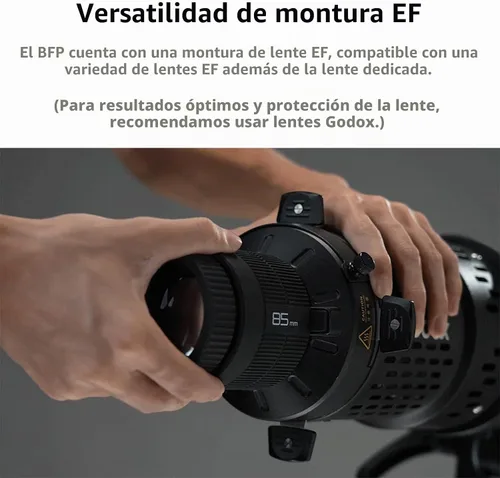 Vista 8 de Godox Accesorio de proyección de flash BFP para Bowens Mount Flash Speedlite