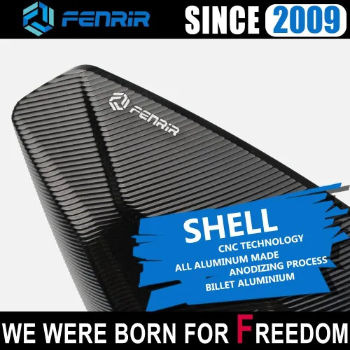 Vista 6 de FENRIR Espejo de motocicleta con adaptador para Sportster Softail Iron Cuarenta y ocho martillos Kingpin Vegas Jackpot BOULEVARD M90 S40 INTRUDER