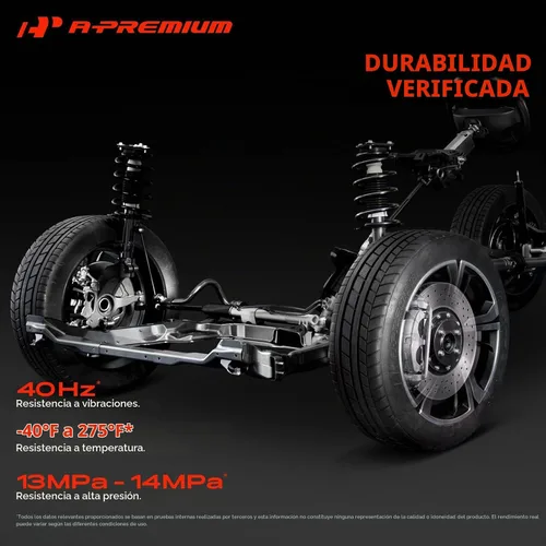 Vista 6 de A-Premium Pinza de freno de disco delantera izquierda con soporte