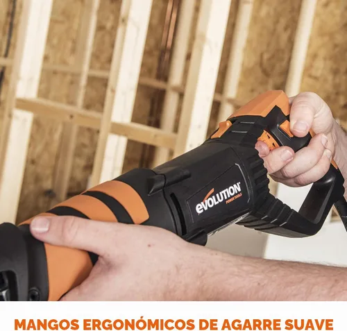 Vista 11 de Evolution Power Tools R230RCP - Sierra de vaivén con 4 cuchillas