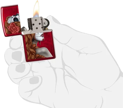 Vista 5 de Encendedor Zippo del Día de los Muertos