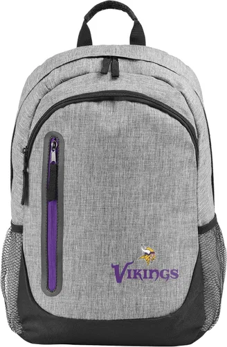 Vista 8 de FOCO New England Patriots NFL - Mochila de color gris jaspeado