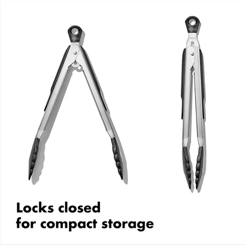 Vista 5 de OXO Good Grips Pinzas de bloqueo de 9 pulgadas con cabezales de nailon