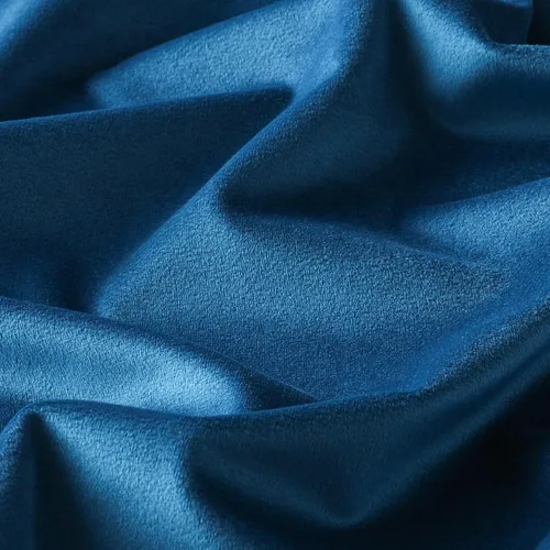 Vista 3 de Mixhug - Fundas de almohada decorativas de terciopelo, fundas de cojín para sofá y cama, juego de 2 fundas azules, 16 x 16 pulgadas