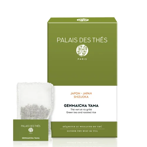 Vista 10 de Palais des Thés - Té verde Alizes Winds - Melocotón y Azahar - Bolsas de té premium, sirve 20 tazas