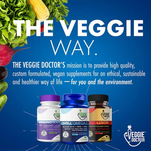 Vista 9 de Suplemento de Omega 3 vegano – Omega 3 de algas con DHA EPA DPA – Cápsulas veganas de algas – Alternativa al aceite de pescado – Fórmula de aceite