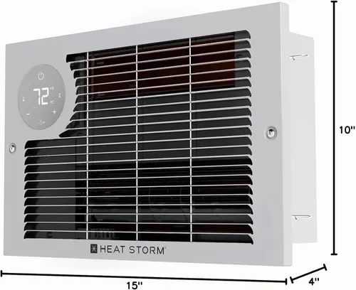 Vista 7 de Heat Storm 1500 vatios - Calentador eléctrico de pared con WIFI