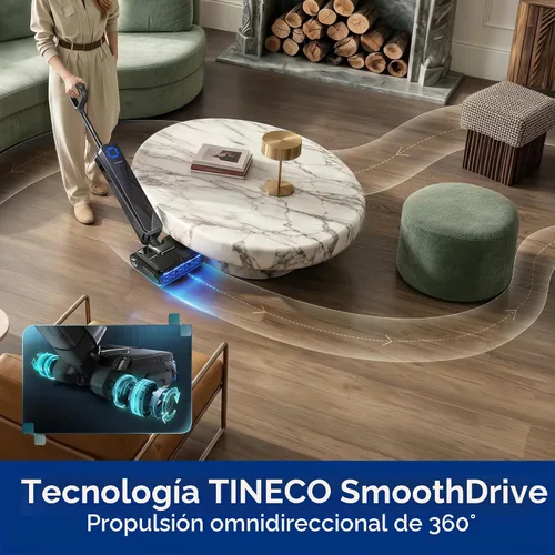 Vista 9 de Tineco Floor ONE Station S9 Scientist Pro Vacuum Mop with 5L Water Storage
