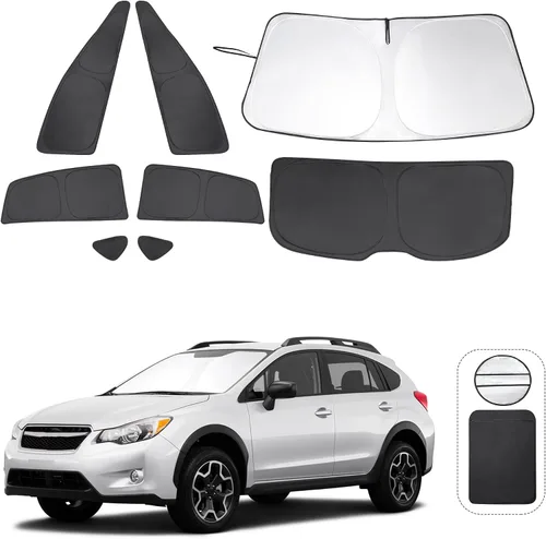 Vista 94 de TINGLU Persianas de ventana para Honda CR-V 2023-2026, accesorios para ventanas laterales de automóvil, parabrisas triangular, parasol para rayos UV