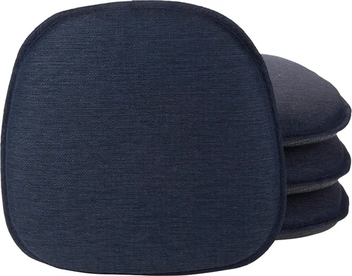 Vista 7 de Klear Vu Gripper - Cojín antideslizante para silla, moderno de mediados de siglo, ensamblado en Estados Unidos, relleno extragrueso, tela de Dorado