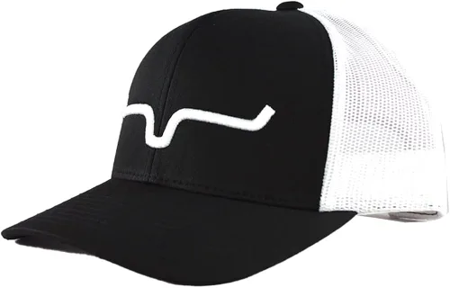 Vista 2 de Kimes Ranch Gorra de camionero con espalda de malla semanal índigo para hombre