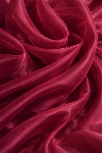 Vista 7 de Tela de Organza de 5 Yardas Nupcial Sólida Transparente Rollo de Tela de Organza para Vestido de Novia, Moda, Manualidades, Decoraciones Organza