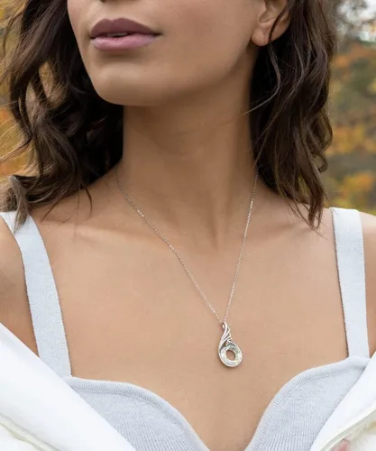 Vista 6 de Collar de tarjeta de mensaje personalizado, regalo de recuperación, colgante de Fénix en ascenso, remisión del cáncer, colgante de supervivencia