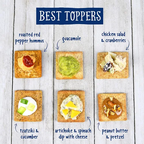 Vista 9 de Wheat Thins Galletas de grano entero de 8.5 onzas, 6 unidades, tomate y albahaca secada, 6