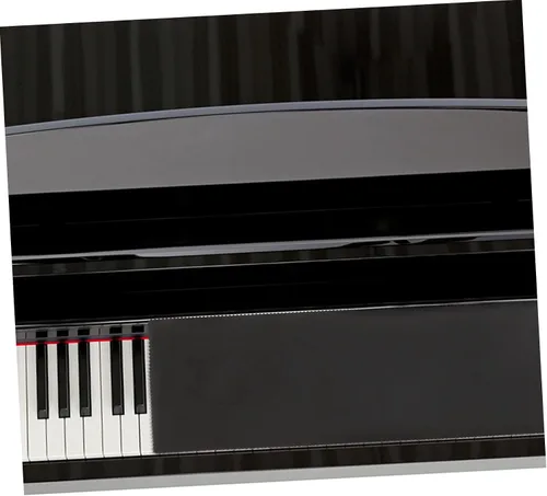 Vista 9 de PU Leather Piano Keyboard Cover Dustproof Anti Scratch Protector Black Finish, Resists Dirt and Wear, Keeps Keys Clean, Does Not Shed Hair