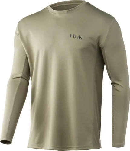 Vista 13 de HUK Icon X Camiseta de pesca de manga larga con protección solar para hombre