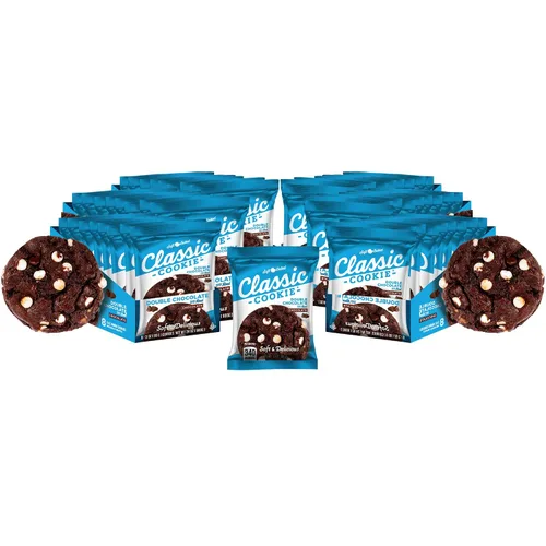 Vista 9 de Galletas de brownie Classic Cookie suavemente horneadas en forma redonda, 2 cajas, 16 galletas envueltas individualmente