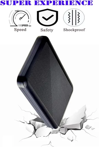 Vista 4 de 250GB Ultra Slim Disco duro externo portátil USB 3.1 Almacenamiento HDD tipo C para PC, Mac, portátil, PS4, Xbox one