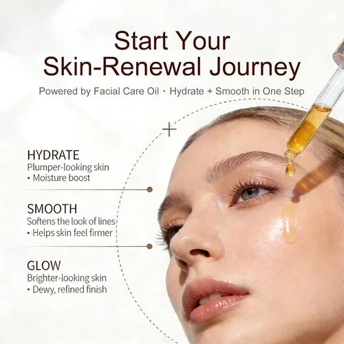 Vista 5 de Cepillo facial linfático contorno con aceite, cerdas suaves y jade Gua Sha Oro+verde+marrón