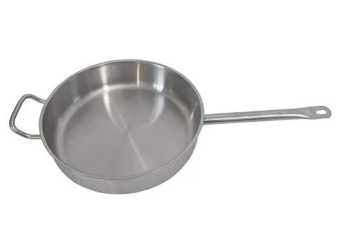 Vista 4 de Update International Sartén de acero inoxidable listo para inducción de 10 pulgadas con cubierta