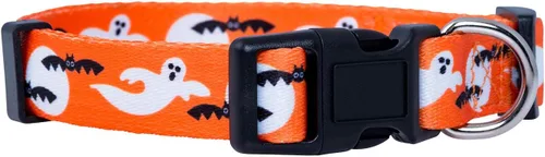 Vista 27 de Native Pup Collar de Perro con Bandera Americana - Rojo, Blanco y Azul - Collares Patrióticos para el 4 de Julio, EE.UU. - Ajustable para Perros