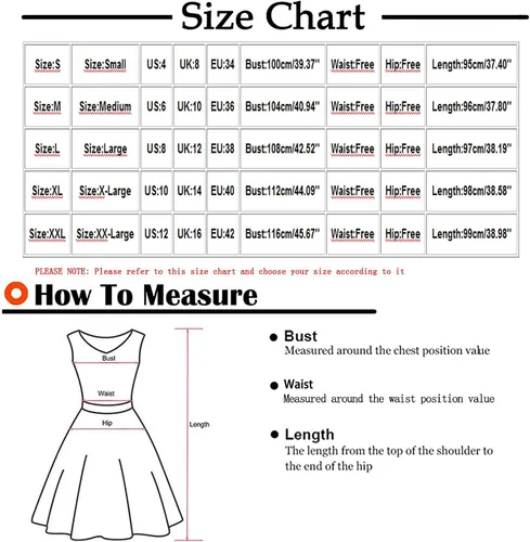 Vista 2 de Ruziyoog Vestido falso de dos piezas para mujer, vestido casual de verano, cuello redondo, estampado de mezclilla, vestido holgado acampanado