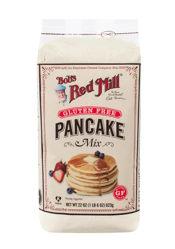 Vista 3 de Bob's Red Mill Mezcla para panqueques sin gluten, 22 onzas (paquete de 4)