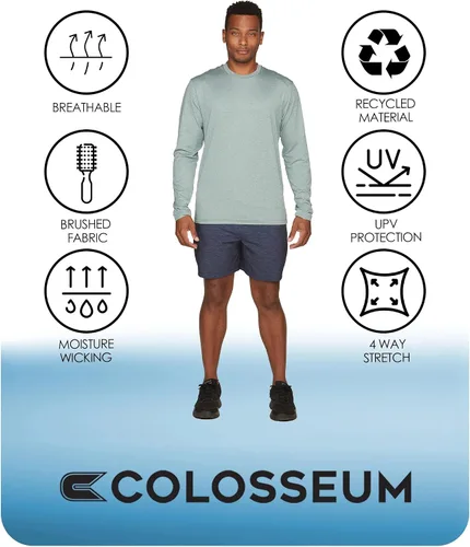 Vista 5 de Colosseum Active Zen Performance - Camiseta de manga larga para hombre